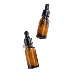 精油瓶玻璃小空瓶滴瓶化妆品精华滴管分装瓶辅食高档避光玻璃药瓶