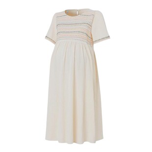 孕妇连衣裙夏季新款时尚设计感短袖系带中长款外出裙2026年韩版女