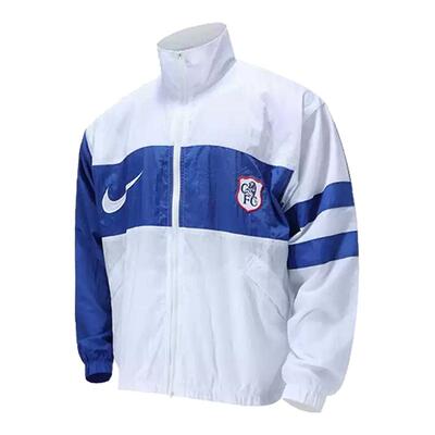 皇贝正品Nike耐克切尔西足球运动训练防水拉链梭织夹克IO4412-100