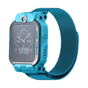 适用小天才电话手表表带Z11/Z6Pro/Z7S/Z8/Z9/Z10少年版儿童米兰尼斯磁吸巅峰版D2/D3/D5/Q1A/U3透气腕带配件