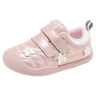 Abckids童鞋2026春款儿童德训鞋透气魔术贴男女童软底防滑运动鞋