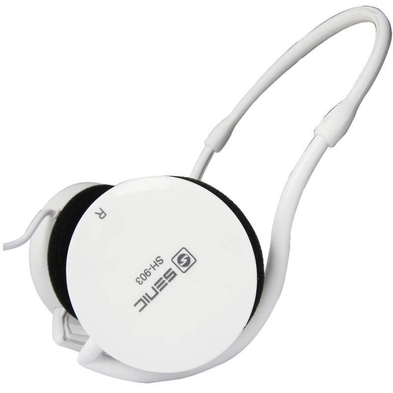 挂耳式音乐运动有线耳机麦手机重低音头戴式笔记本游戏声丽SH-903