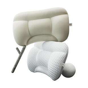 HBR虎贝尔婴儿枕头1-6岁新生儿童成长枕防偏头矫正头型宝宝透气