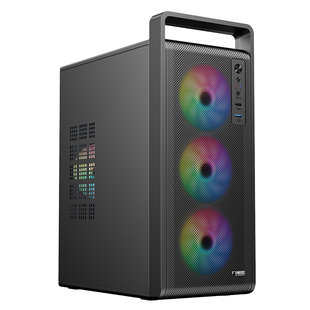 九尾狐U8 diy组装电脑机箱台式机atx迷你小型主机箱matx手提itx