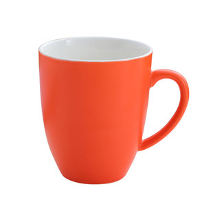 美式摩卡咖啡杯400ml加厚陶瓷色釉拿铁卡布简约挂耳马克杯大容量