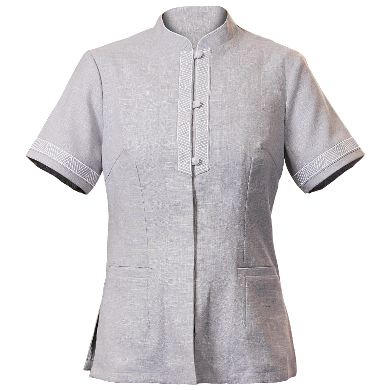 衣研堂酒店客房保洁工作服短袖女夏季物业家政阿姨保洁服套装定制