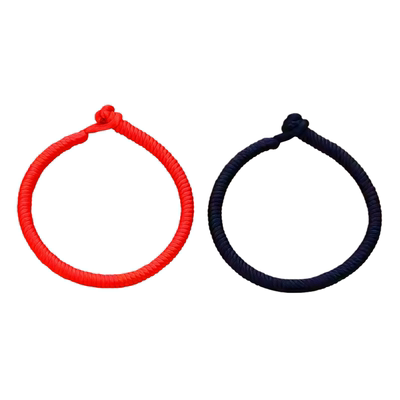 本命年九乘金刚结红绳手链