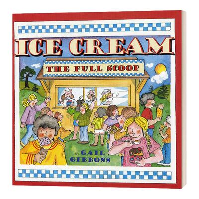 冰淇淋满满的一勺英文原版