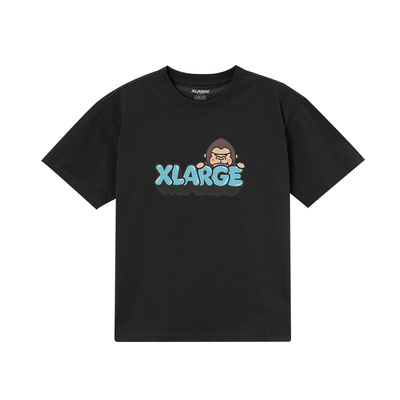 XLARGE卡通印花短袖圆领上衣