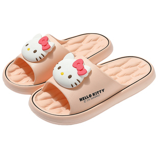 Hellokitty拖鞋女款夏季外穿2025新款居家室内洗澡防滑防臭凉鞋女