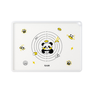 抗菌硅胶揉面垫子食品级加厚防滑擀和面擀面杖家用三件套烘焙面板