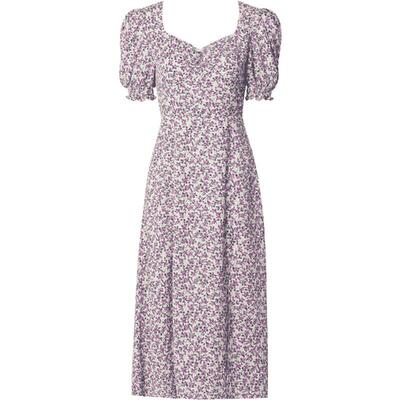 帕拉宫廷领泡泡袖连衣裙DPLAY