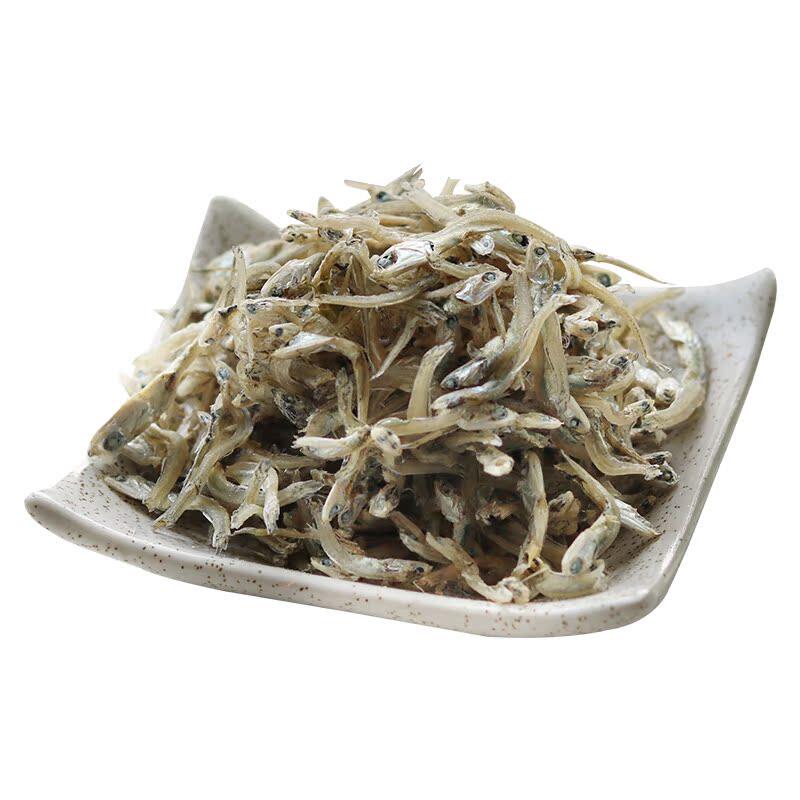 包邮出口海燕鱼干小银鱼丁香鱼小海鱼干中号鳀鱼海鲜干货 2-4CM