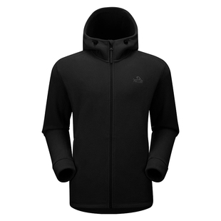 伯希和户外抓绒外套Polartec200男防风保暖内胆运动登山连帽外套