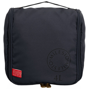 日本milesto旅行洗漱包酒店化妆包带挂钩6格网兜翻盖拉链防漏防水