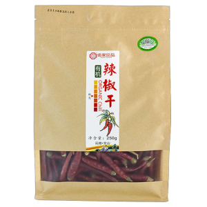 佰家珍品有机辣椒干无把全红云南丘北辣椒250g香辣中辣农家海椒