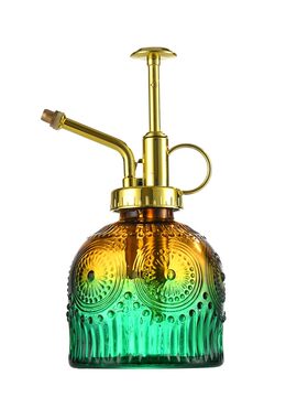 复古玻璃喷壶浇花家用园艺洒水器气压式浇水神器小型手拿小喷雾瓶
