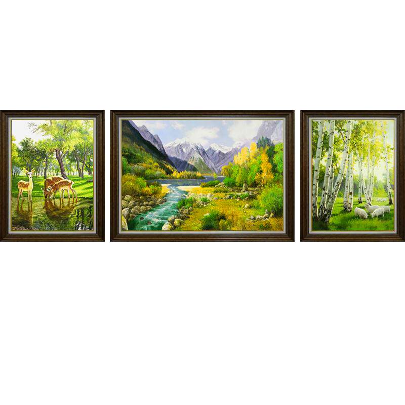 画家志明美式手绘油画
