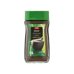 澳洲直邮代购coles速溶咖啡瓶装冷热双溶原味美式黑咖啡Coffee