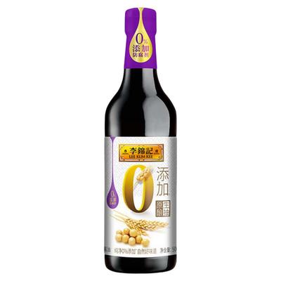 李锦记0添加原酿生抽500ml