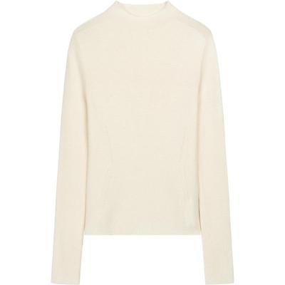 播可机洗一片式半高领针织衫