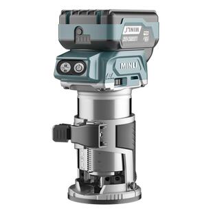 MINLI无刷锂电修边机充电式多功能木工开槽机铝塑板雕刻机小锣机