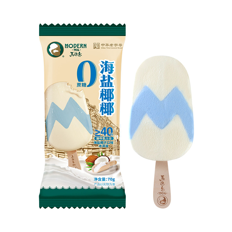 马迭尔海盐椰子口味雪糕