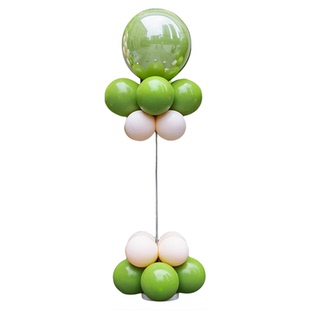 春节新年开业气球路引立柱落地支架商场周年庆活动生日装饰布置品