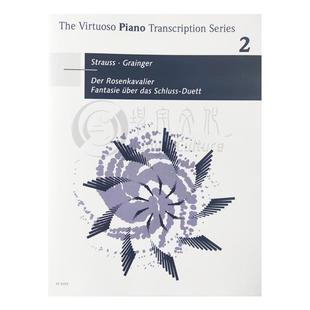 施特劳斯 玫瑰骑士 钢琴独奏 德国朔特原版乐谱书 Richard Strauss Der Rosenkavalier Ramble on the love duet piano AF9055