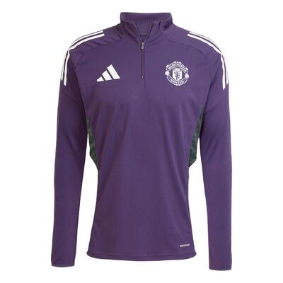 皇贝正品Adidas阿迪斯曼联足球半拉链训练运动长袖套头衫男JP3124