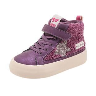 大黄蜂童鞋儿童棉鞋新款加绒加厚二棉鞋2025冬季男童运动鞋女童鞋