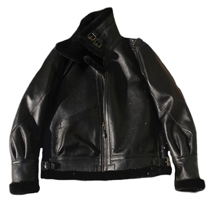 年底福利！巴顿徽章B3羊皮毛一体补强小牛皮