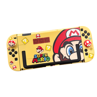 任天堂switch2代保护壳硅胶手柄软硬主机套可插入底座全包摇杆帽