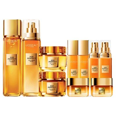 欧莱雅保湿抗皱紧致花蜜水乳套装