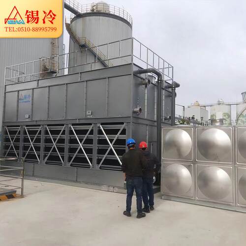 400T低噪音型封闭式散热塔 自动化横流闭式凉水塔 散热效率高