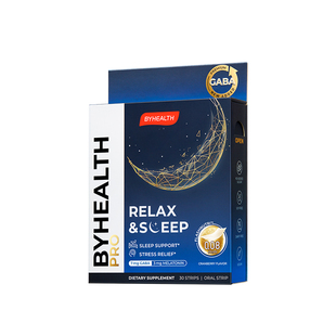 【自营】BYHEALTH闪睡片汤臣倍健褪黑素睡眠片GABA非软糖助眠舒压