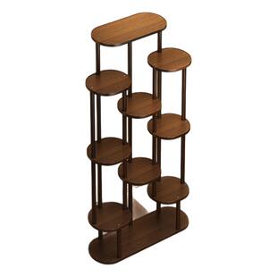 茶室氛围布置高级感博古架实木中式置物架展示架放茶叶架子摆放架