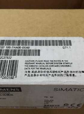 议价6ES7195-7HA00-0XA0西门子SIMATICDP总线模块6ES7 195-7HA00-