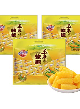 蜡笔小新玉米软糖518g×3袋