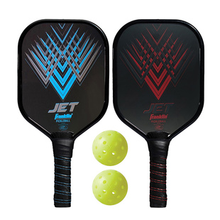 Franklin弗兰克林匹克球拍套装厚2.7mm铝核心球拍+2颗球USAPA认证