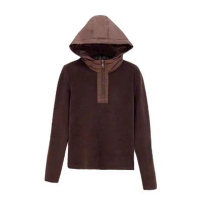 【送运费险】双面绒连帽拉链卫衣