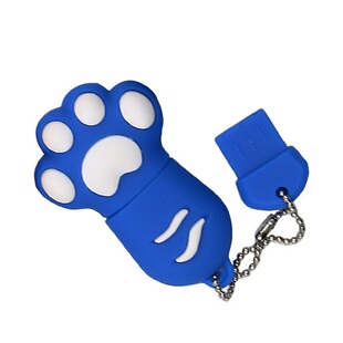 猫爪64gu盘 企业32/16/8定制logo 礼品个性优盘可爱卡通 开模设计