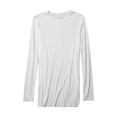 TANG TOWN百搭舒适休闲 裸感轻盈呼吸干爽全棉 微修身长袖打底T恤