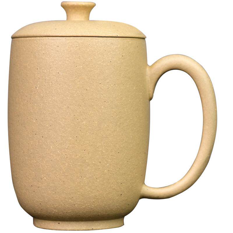 纯手工本山段泥中式盖杯