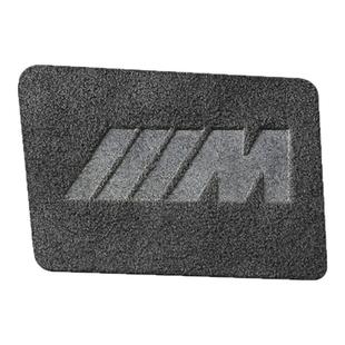 适用25款宝马5系X3中控排挡装饰贴超薄防刮保护垫Alcantara翻毛皮