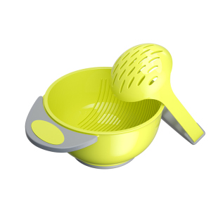 安配婴儿辅食研磨碗宝宝手动果泥食物套装工具料理碗调理器研磨器