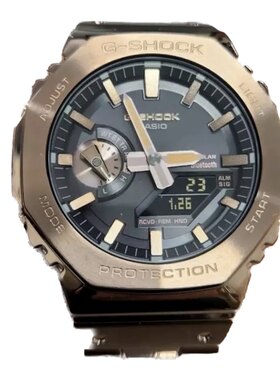 卡西欧GM-B2100金属农家橡树男表