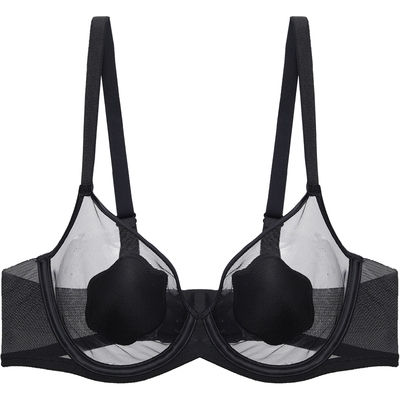 安莉芳大胸软支撑玫瑰乳贴文胸