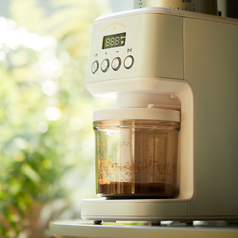 美喜啡咖啡豆磨豆机定时定量电动磨粉器具迷你小型家用自动研磨机