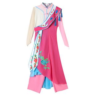 戏曲演出服儿童豫剧京剧服装俏花旦小花旦粉墨梨园戏服赤伶舞蹈服